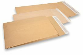 Harmonica enveloppen V-bodem bruin
