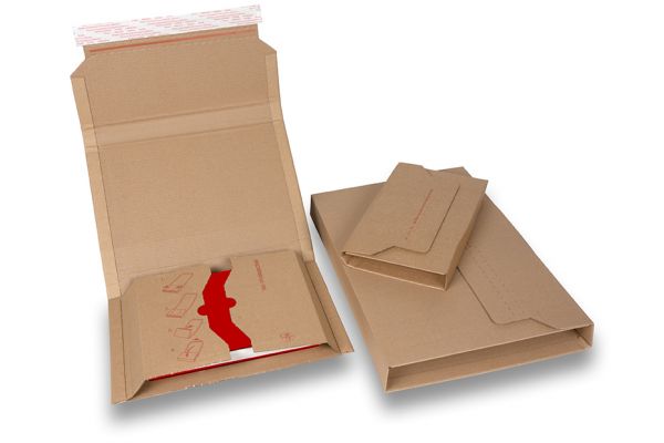 Boekverpakking 275 x 335 x 20 / 80 Cleverpack uit golfkarton pak van 10