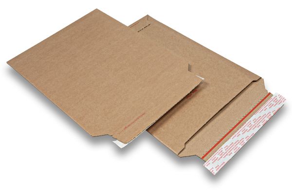 Golfkarton Enveloppen 330x490mm Bruin
