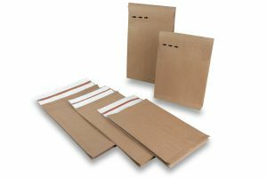 Papieren verzendzakken met retoursluiting